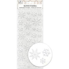 J.K. Primeco Lumihiutale valkoinen kohotarra