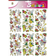 Giant sticker Fairies and unicorns