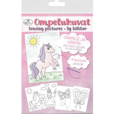 J.K. Primeco 4kpl A5 Satumaa ompelukuvat