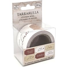 J.K. Primeco Joulu pakettikortit tarrarulla