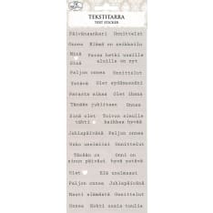 J.K. Primeco Sanonnat natur tekstitarra