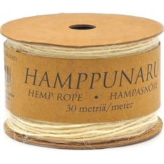 J.K. Primeco 1mm x 30m off-white Hemp cord