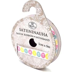 J.K. Primeco 1cm x 5m Iloista pääsiäistä satiininauha