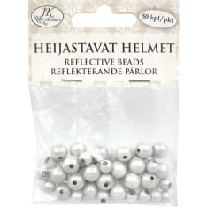 J.K. Primeco Reflective beads assortment 50pcs