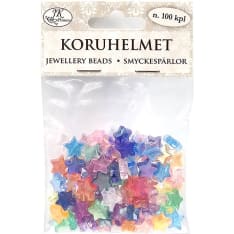 J.K. Primeco 100kpl Tähti värilajitelma koruhelmet