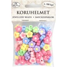 J.K. Primeco 100kpl Kukka pastelli koruhelmet