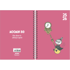 Muumi 25-26 A5 18kk Pikku Myy koulukalenteri