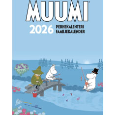 Muumi 2026 perhekalenteri