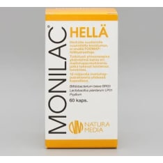Natura Media Monilac® Hellä 60 kaps. ravintolisä