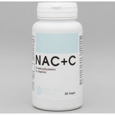 Natura Media NAC+C 80 kaps. ravintolisä