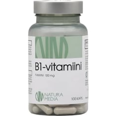 Natura Media B1-vitamin 100 mg 100 caps