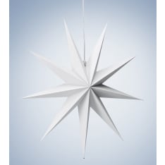 Decora 80cm white paper star