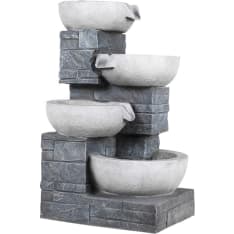 A four-level fountain