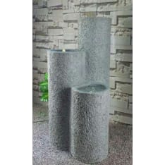 Chic Garden Pilarit suihkulähde led-valoilla
