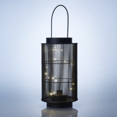 Black LED lantern for Noe
