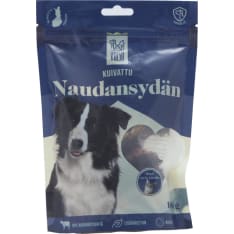 Viksu kuivattu naudansydän 100 g koiran herkku