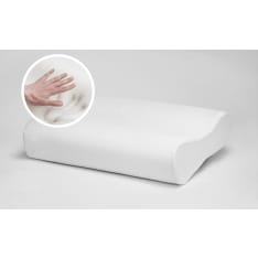 Delux Silver+ 33x50x12cm viskoelastinen tyyny