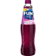 FUN Light black currant flavoured drink concentrate 0,5l