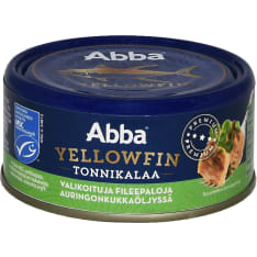 Abba 150/105g MSC yellowfin tonnikalaa öljyssä