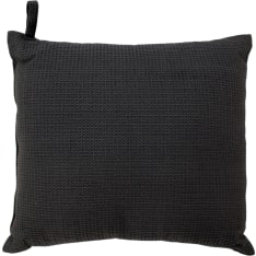 Emendo Sauna pillow, dark grey waffle