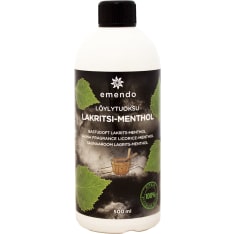 Emendo Lakritsi-Menthol 500 ml löylytuoksu