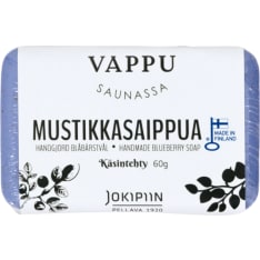 Jokipiin Pellava Vappu Saunassa 60 g mustikkasaippua