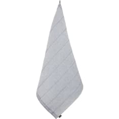 Jokipiin Pellava Laituri 75x150 cm valkoinen/tummansininen kylpypyyhe