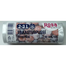 Rosa 4-5 L, 30 kpl/rll, 250x440 mm Pakastuspussi