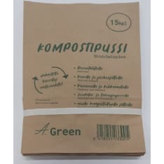 Aspelin 15 kpl paperinen kompostipussi