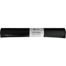 A. Premium musta 100 l 10 kpl jätesäkki