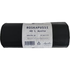 A. Premium musta 40 l roskapussi