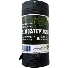 A. Green 20 l 20 kpl sangallinen kompostoituva biojätepussi