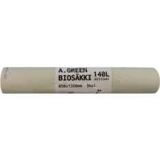 A. Green 140 l astiaan biosäkki 5 kpl