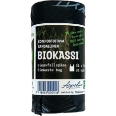 A.Green 10 L 20 kpl/rll, 390x500 mm sanagallinen biopussi