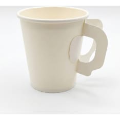 Rosa 180 ml 80 kpl kartonkikahvikuppi korvalla