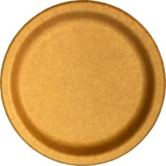 Rosa Eco ruskea 22 cm matala lautanen 20 kpl/pkt
