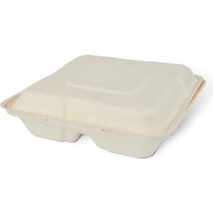 A.Green 50 pcs 2-piece wooden lunch box