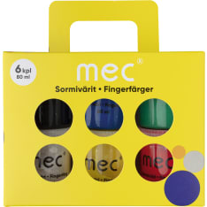 M.E.C 6 x 80ml sormiväri