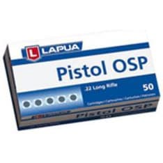 Lapua 22LR Rapid Pistol OSP 50kpl patruuna