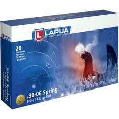 Lapua 30-06 Trainer 8G 20pc cartridge