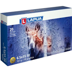 Lapua 6,5X55 10,1g E471 Mega 20pc cartridge