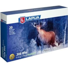 Lapua 308 Naturalis 11g N558 Kiväärinpatruuna