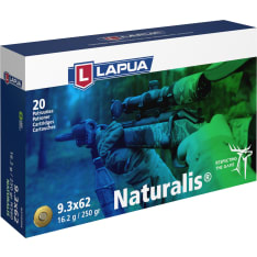 Lapua 9,3X62 Naturalis 16,2g N560 cartridge