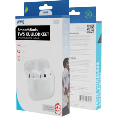 Wave SmoothBuds TWS Bluetooth 5.2 nappikuulokkeet