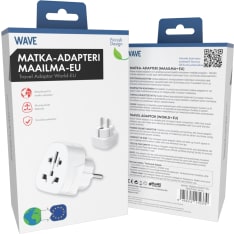 Wave Maailma -> EU matka-adapteri