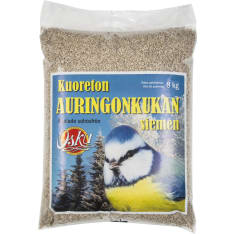 Osku 8 kg kuoreton auringonkukansiemen ulkolinnuille