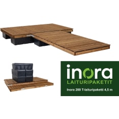 Inora 200 4,5m Malli 2 T-laituripaketti