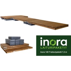 Inora 145 7,2m Malli 1 T-laituripaketti