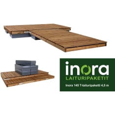 Inora 145 4,5m Malli 2 T-laituripaketti