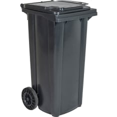 Helesi 120 L gray waste container
